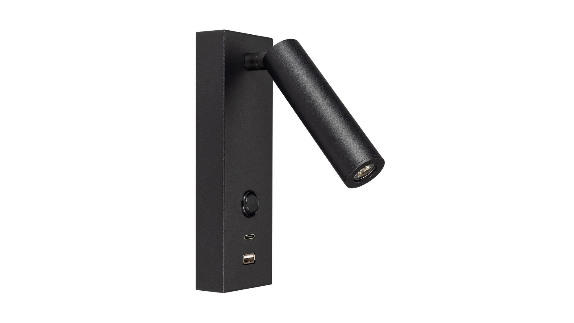 Спот Arlight SP-BED-CHARGE-S60x125-3W Warm3000 (BK, 20 deg, 230V, USB-A, USB-C) 029629(1)