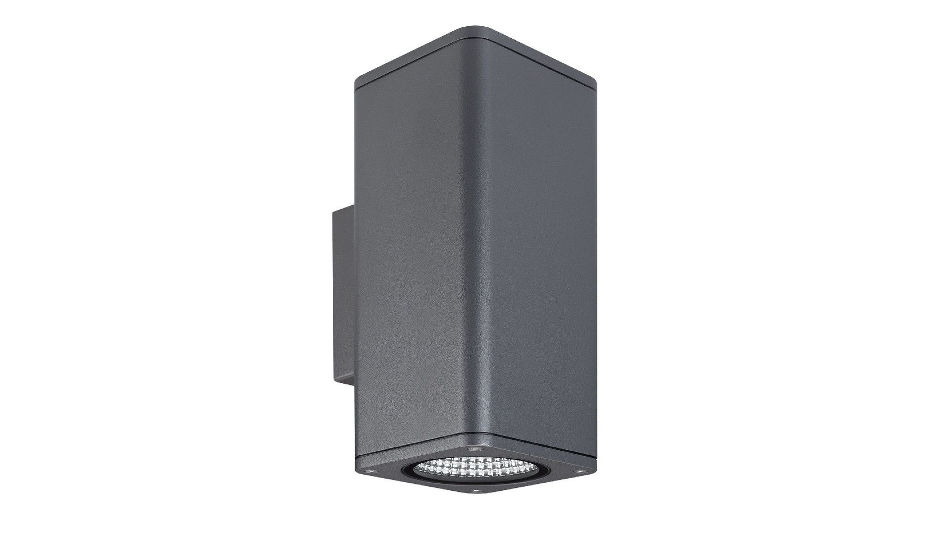 Уличный настенный светильник Arlight LGD-EVO-WALL-TWIN-S100x100-2x12W Warm3000 (GR, 44 deg, 230V) 046195