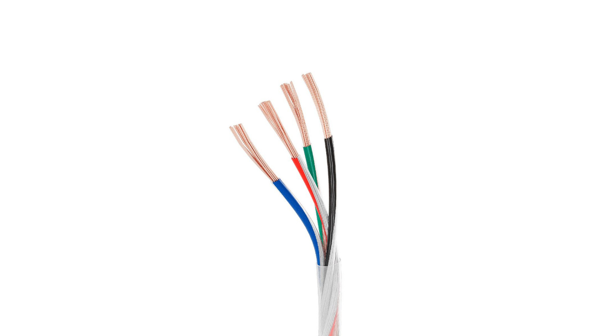 Провод питания Arlight ARL-20AWG-CLEAR-5Wire-CU-Double (5x0.75mm, 4.5m) 047625