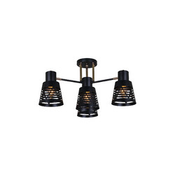 Потолочная люстра Reluce 06074-3.3-04 BK+FG