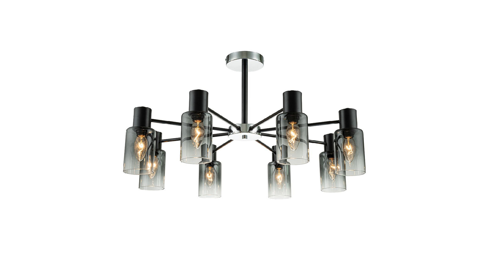 Люстра на штанге Escada Diversity 2120/8P Black
