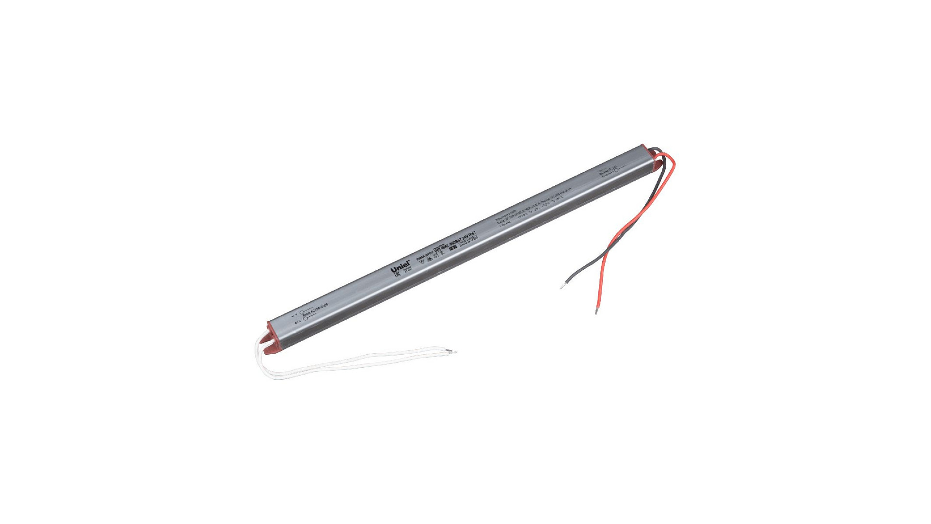 Блок питания Uniel 60Вт DC24В 2,5А IP67 UET-WAC-060B67 24V IP67 UL-00010257