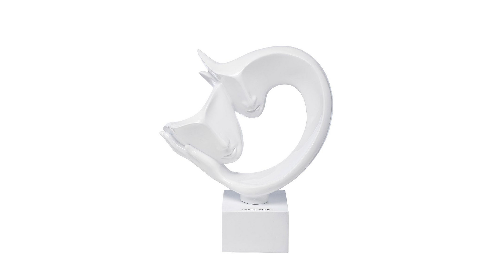 Статуэтка Объятия. Абстракция Garda Decor D3013WH