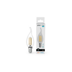 Лампа светодиодная Gauss Filament Elementary E14 10W 4100K 42120