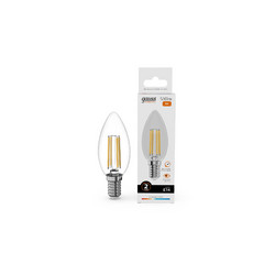 Лампа светодиодная Gauss Filament Elementary E14 8W 2700K 32118