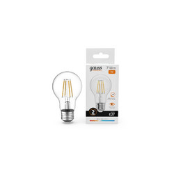Лампа светодиодная Gauss Filament Elementary E27 9W 2700K 22219