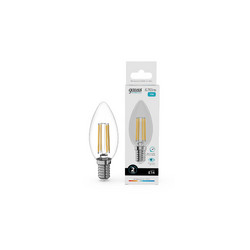 Лампа светодиодная Gauss Filament Elementary E14 10W 4100K 32120