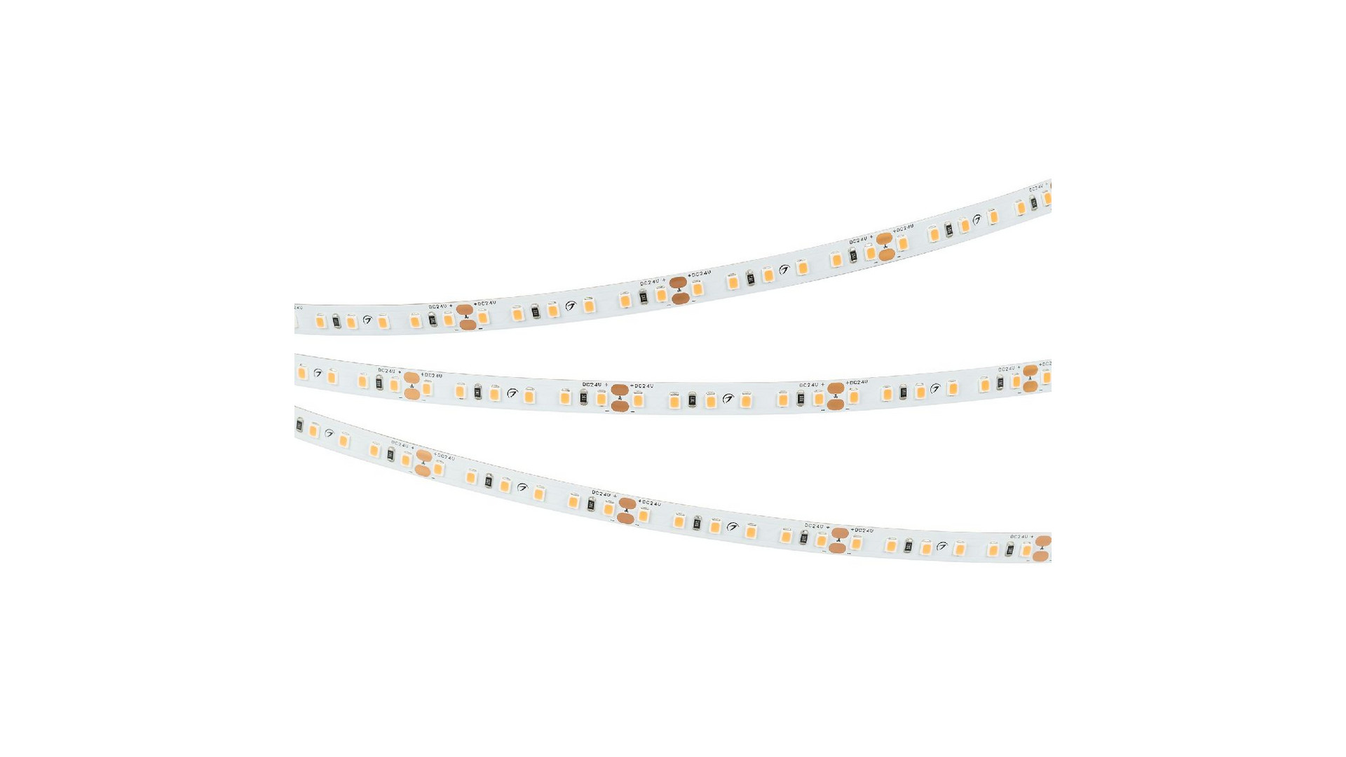 Светодиодная лента Arlight RT-A120-8mm 24V Peach Fuzz (9.6 W/m, IP20, 5m) 047719