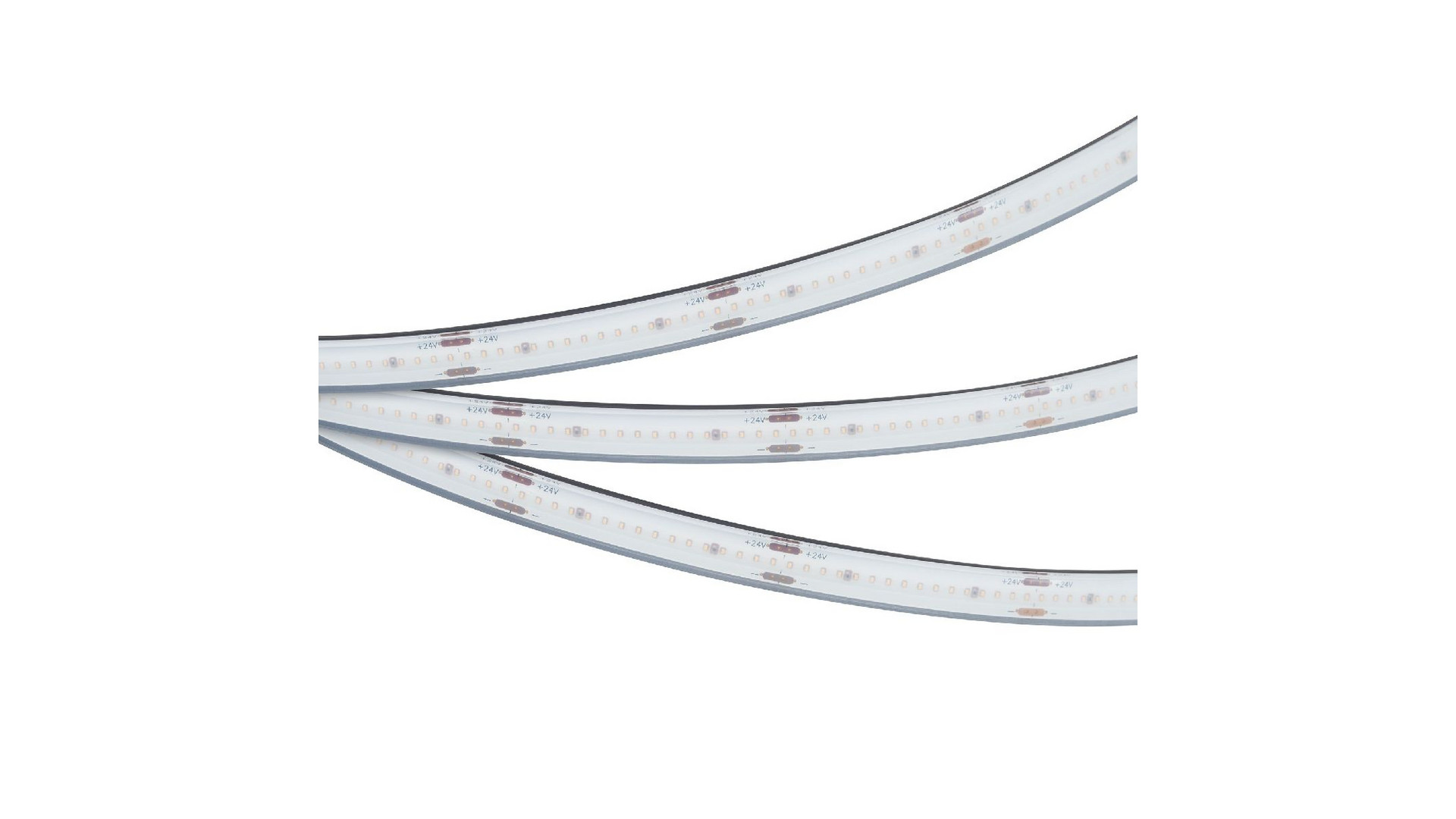 Светодиодная лента герметичная Arlight CSP-PFS-X320-10mm 24V Warm3000 (10 W/m, IP68, TWP100, 5m) 045052