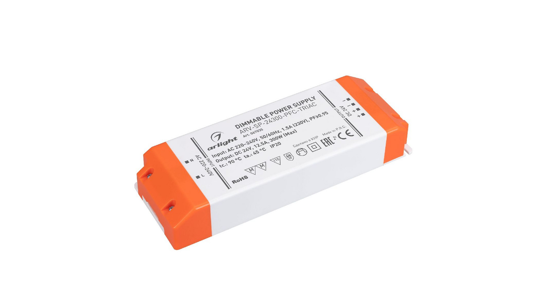 Блок питания Arlight ARV-SP-24300-PFC-TRIAC (24V, 12.5A, 300W) 047035