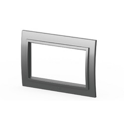 Рамка для двухместной розетки без заземления ELBI Zena 608-011000-908