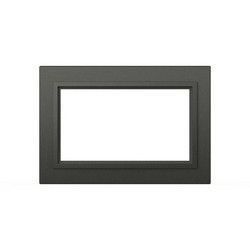 Рамка для двухместной розетки без заземления ELBI Zena 608-011100-908