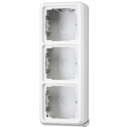 Коробка трехместная Jung CD583ABR