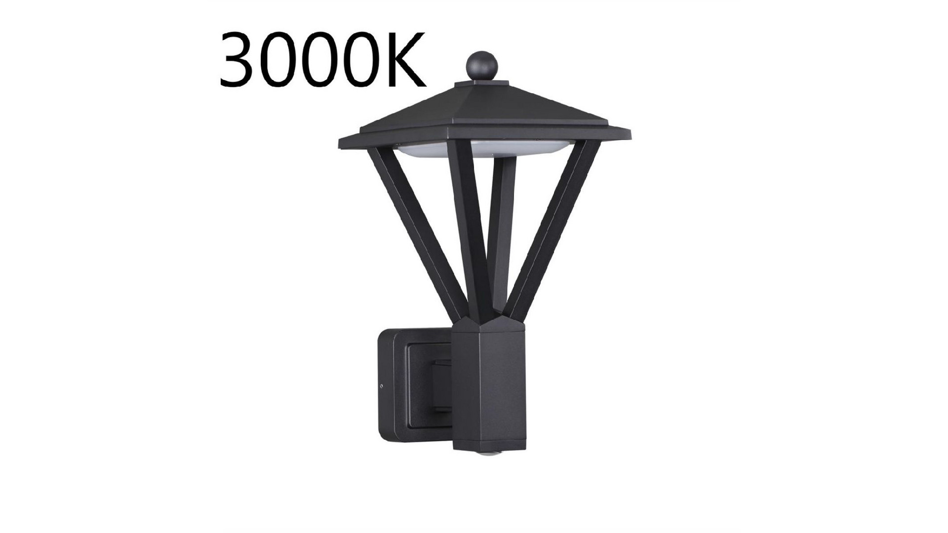 Уличный настенный светильник Odeon Light Nature Bearitz 6655/15WL3