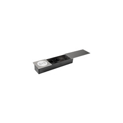 Блок розеток JX (Slide Top) (2 секции RJ-45 + 2 USB беспр.зарядка с кабелем питания) Mebax 00-00002892