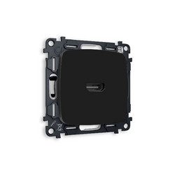 Комплект механизма розетки HDMI 2.0 40V/500mA 2.0GHz 5-18Gbit/s Ambrella Volt Omega MO814010