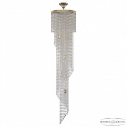 Каскадная люстра Bohemia Ivele Crystal 83113/35IV-150 G