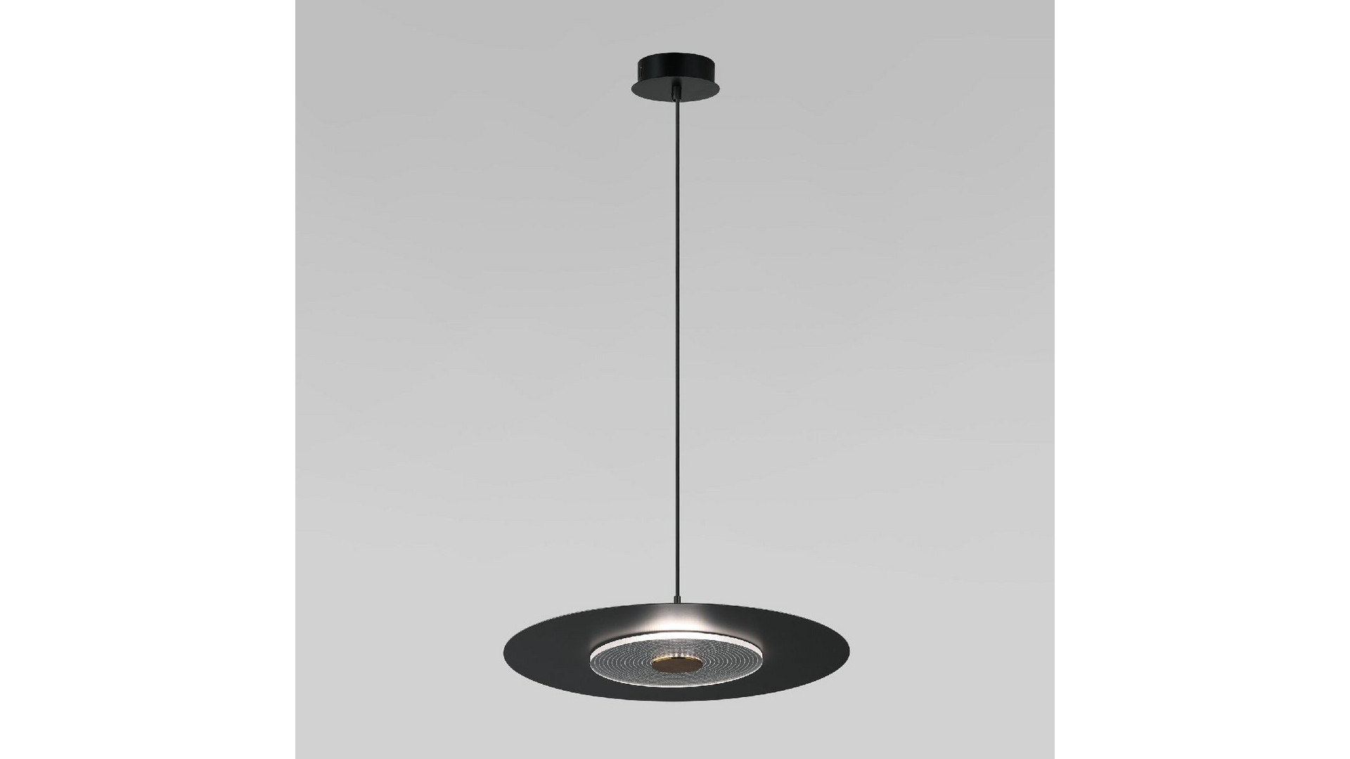 Подвесной светильник Eurosvet Kontur 40030/1 LED черный a069226