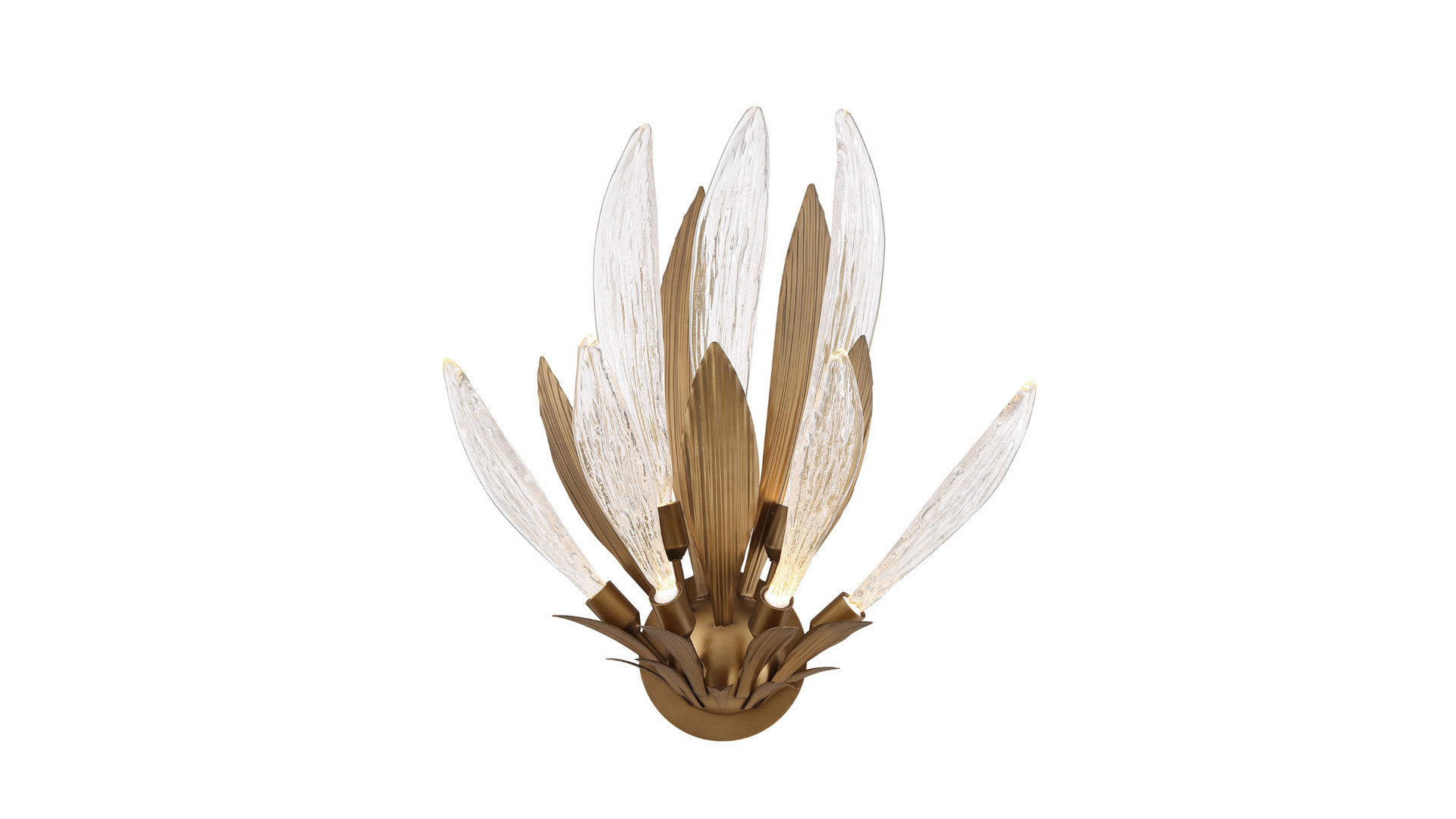 Настенный светильник Delight Collection W168416-7 bronze/clear
