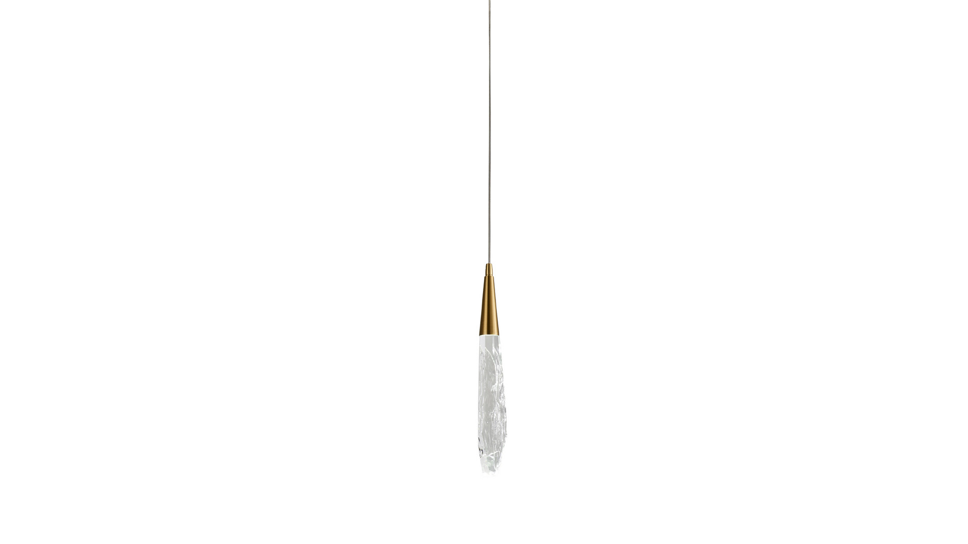 Подвесной светильник Delight Collection OD2438-1 gold/clear