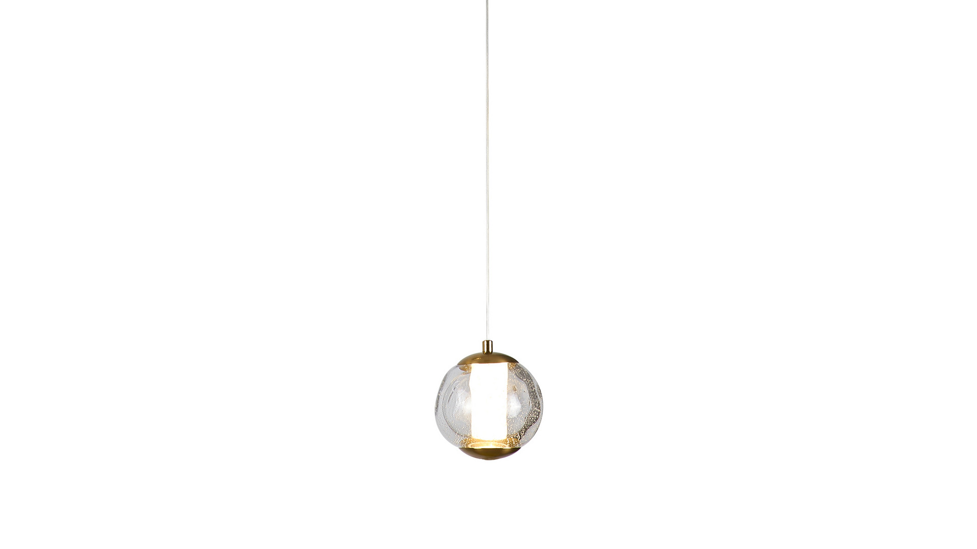 Подвесной светильник Delight Collection OD2437-1 gold/clear