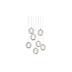 Подвесной светильник Delight Collection OD2437-7 gold/clear