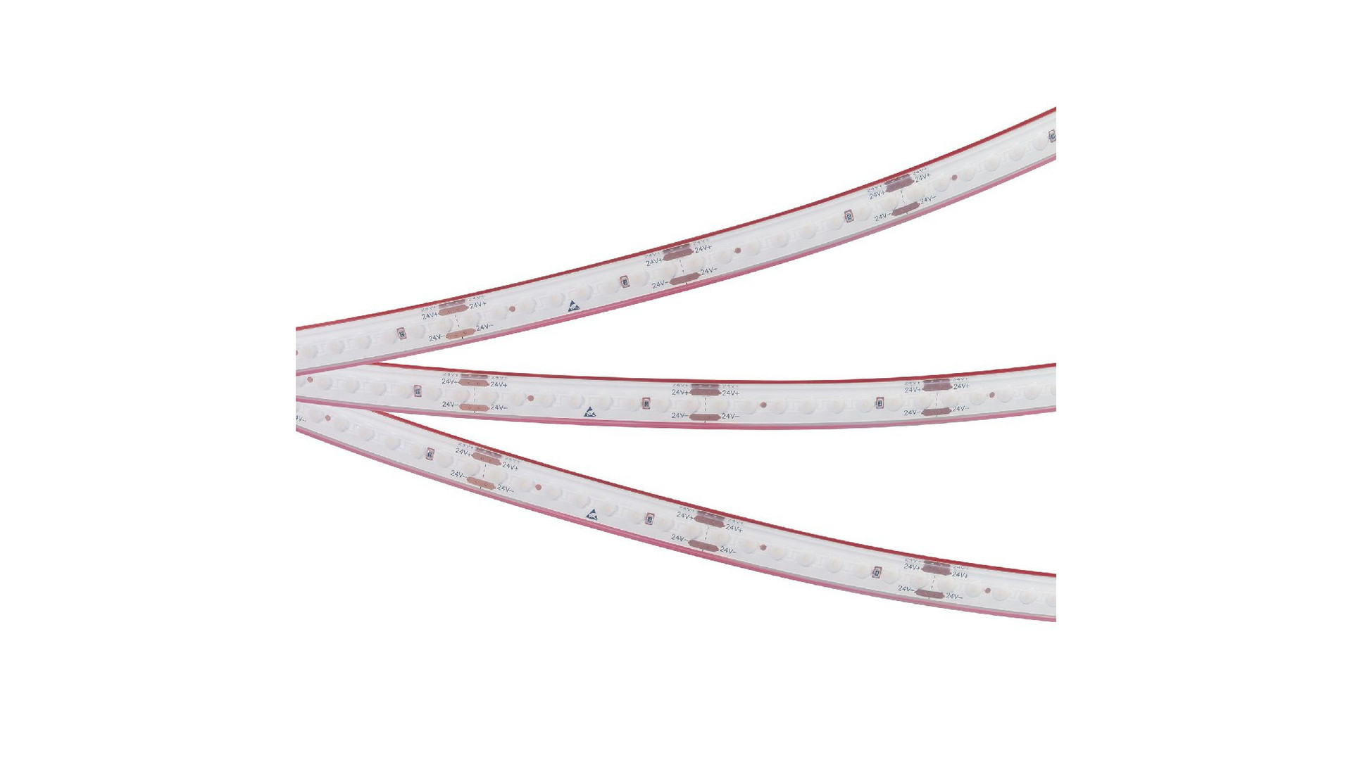 Светодиодная герметичная лента Arlight DOT-PFS-X160-10mm 24V Day4000 (12 W/m, IP68, 5m) 051593