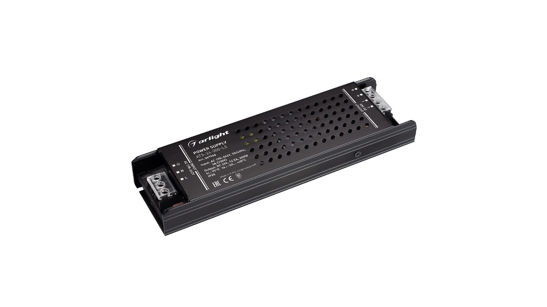 Блок питания Arlight ATS-24-300-LS (24V, 12.5A, 300W) 049066