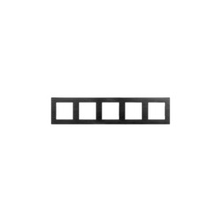 Рамка на 5 постов Arlight FRM-PRESTO-ALS-5-BK 043865