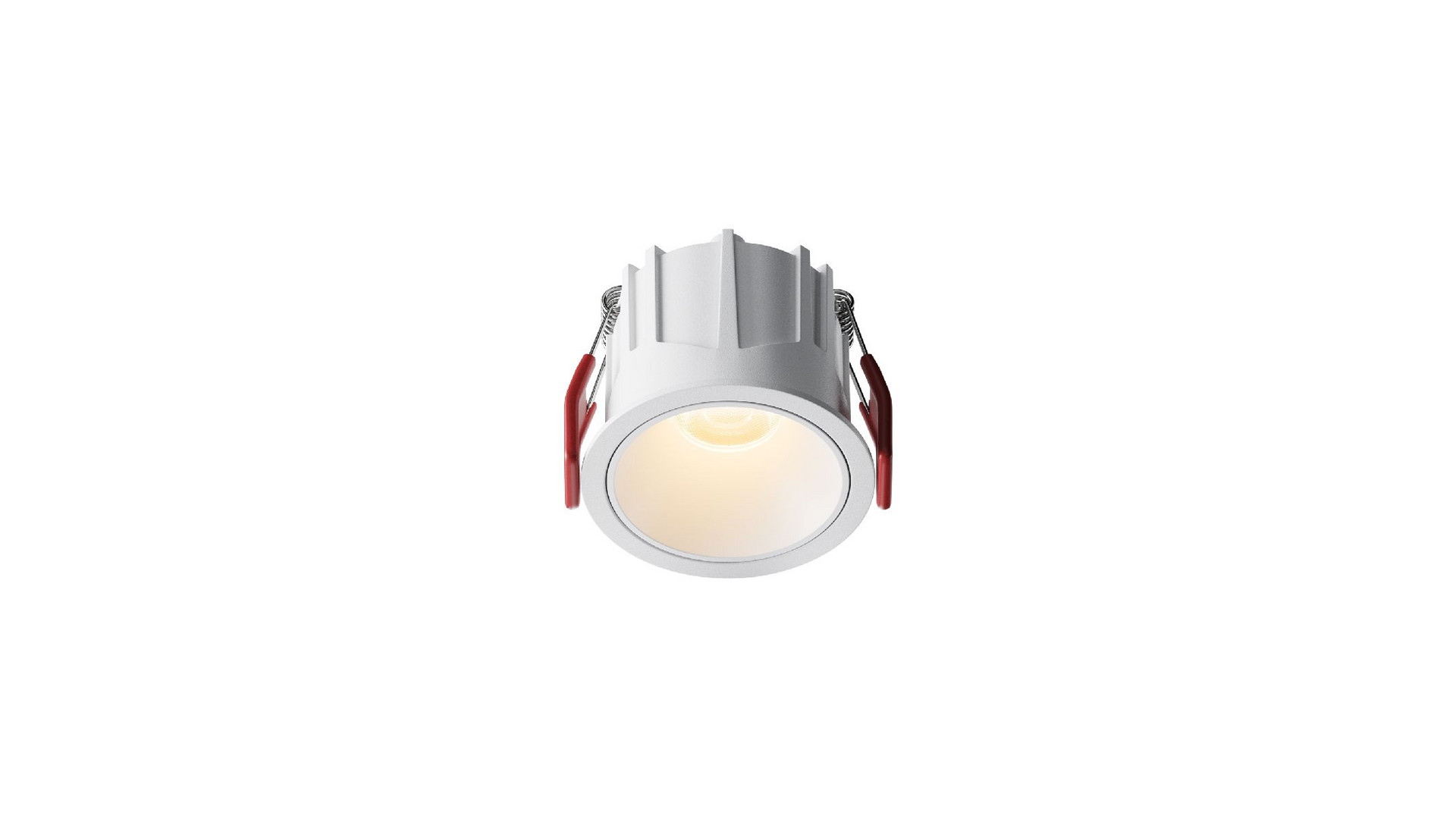 Встраиваемый светильник Maytoni Alfa LED DL043-01-10W2.7K-RD-W