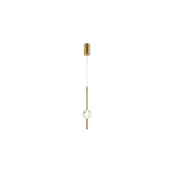 Подвесной светильник Indigo Ciondolo 11066/1P Brass V000170L