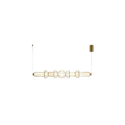 Подвесной светильник Indigo Collisore 14030/1PL Gold V000167L