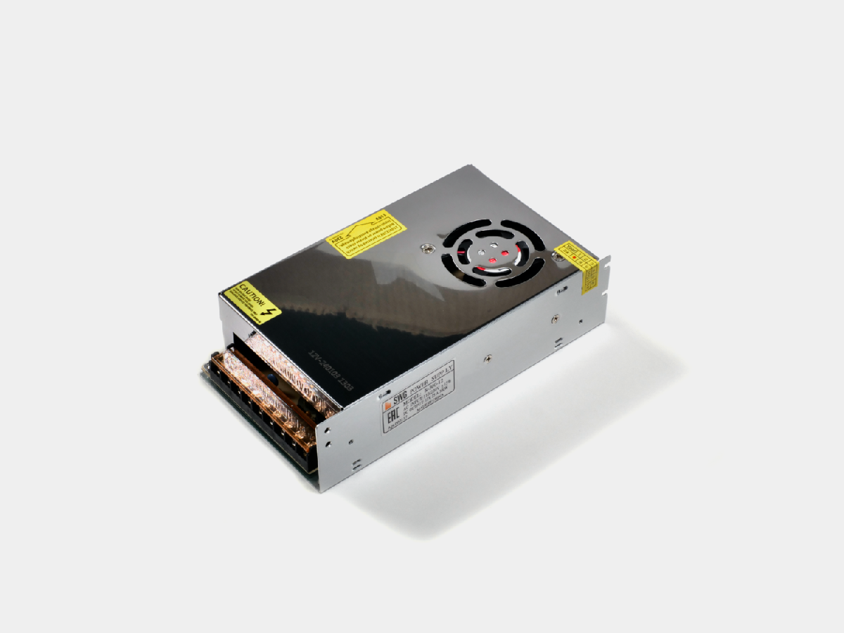 Блок питания SWG Standard 300Вт DC12В 25А IP20 00000000117
