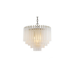 Подвесная люстра Delight Collection Nova-Pulsar 10626P brass/white