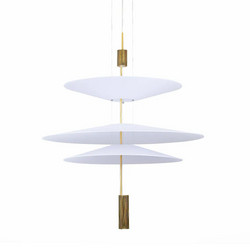 Подвесной светильник Delight Collection 9221P/3 gold/white