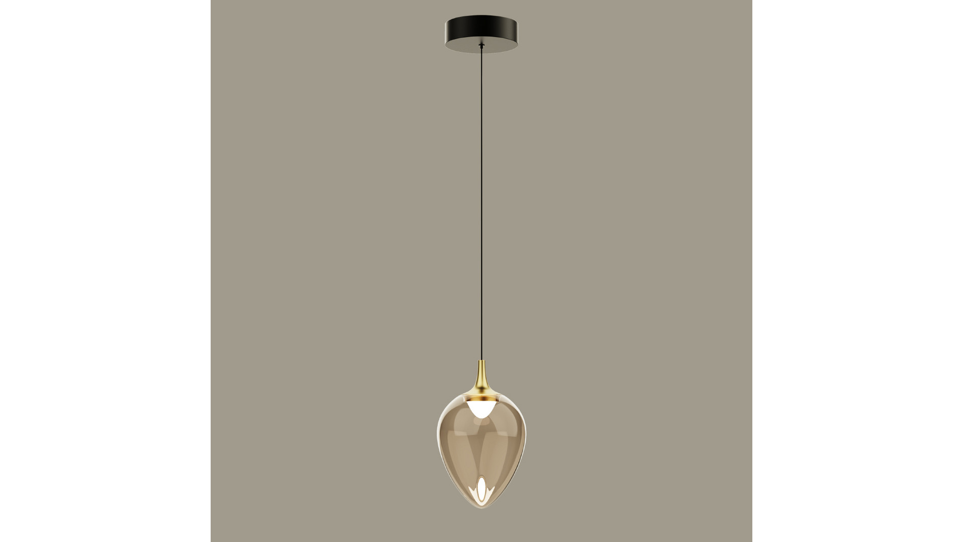 Подвесной светильник Delight Collection MD24001012-1A brass/champagne