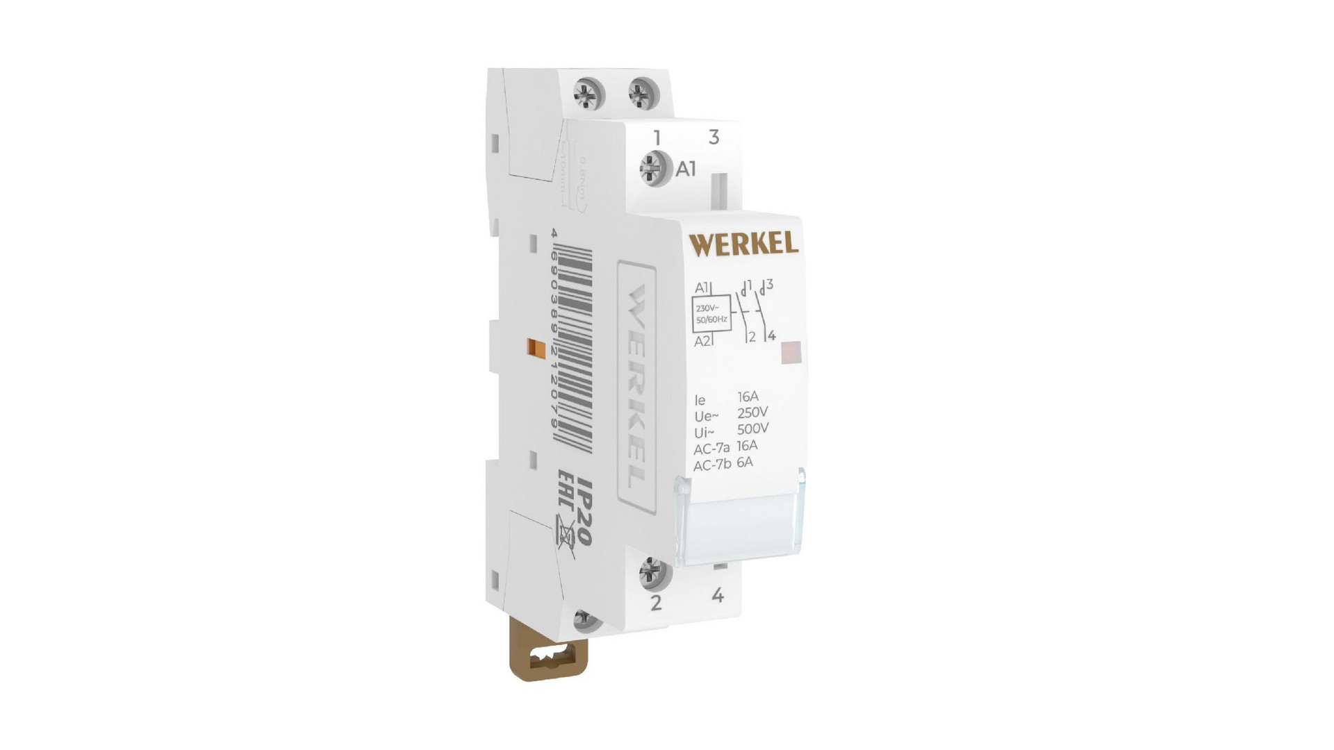 Контактор модульный Werkel W941M16O 4690389212079 a069472