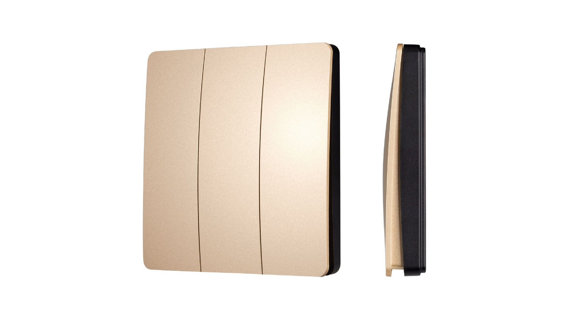 Кнопочная панель Arlight KINETIC-801-22-3G-WP-SUF Gold (No battery, IP67, 433Mhz) 051677