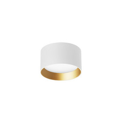 Накладной светильник Arlight SP-BISCOTTO-R140-15W Warm3300-MIX (WH-GD, 80 deg, 230V) 054915
