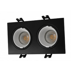 Встраиваемый светильник Denkirs DK3072-BK+WH