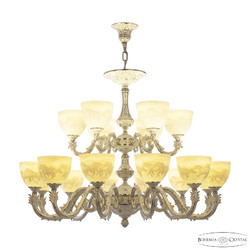 Подвесная люстра Bohemia Ivele Crystal Florence 71101/12+6/300 NW P1 U Horse