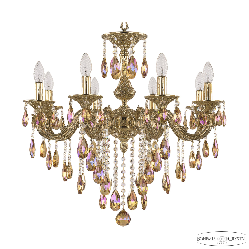 Подвесная люстра Bohemia Ivele Crystal Florence 71101/8/210 B G K777