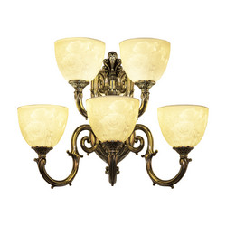 Бра Bohemia Ivele Crystal Verona 7203B16/3+2/210 NB P1 U Rose