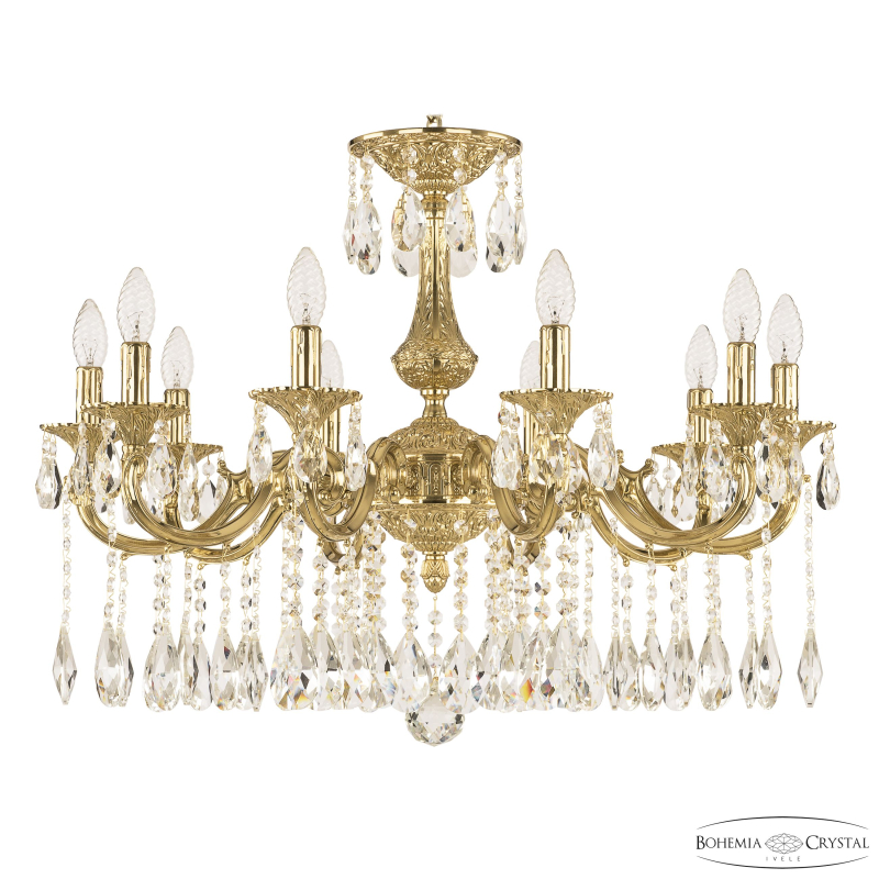 Подвесная люстра Bohemia Ivele Crystal Verona 72101/10/250 A G