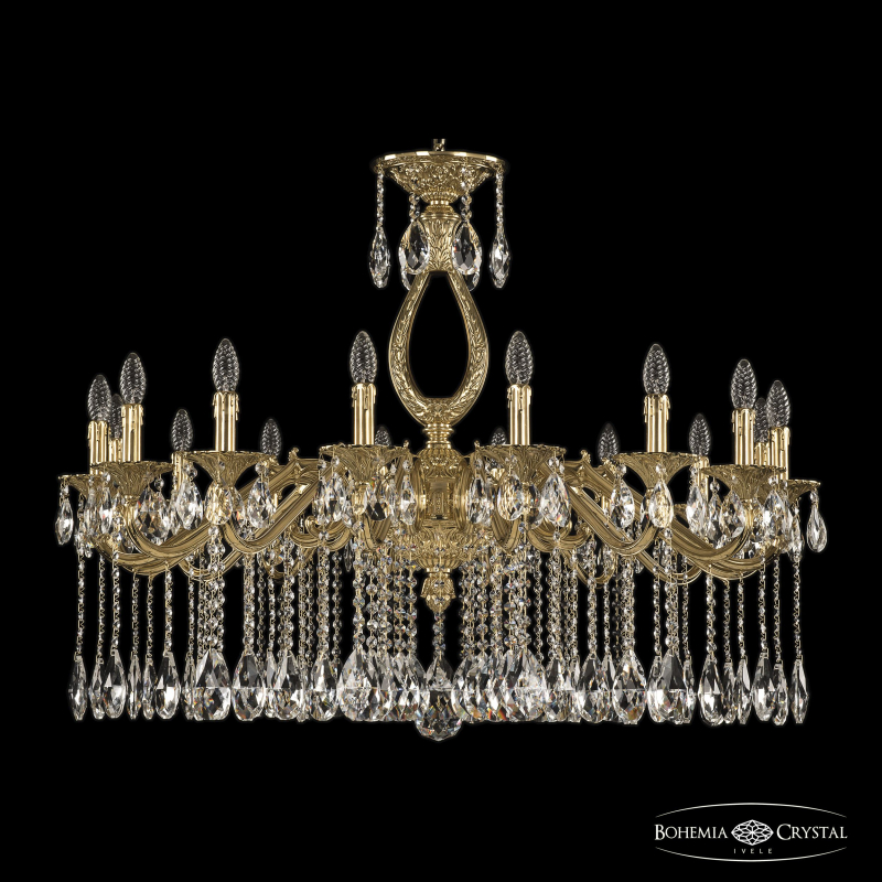 Подвесная люстра Bohemia Ivele Crystal Verona 72302/16/360 A G