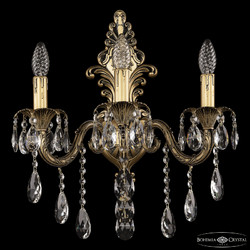 Бра Bohemia Ivele Crystal AL7901B15/3/175 B AGB