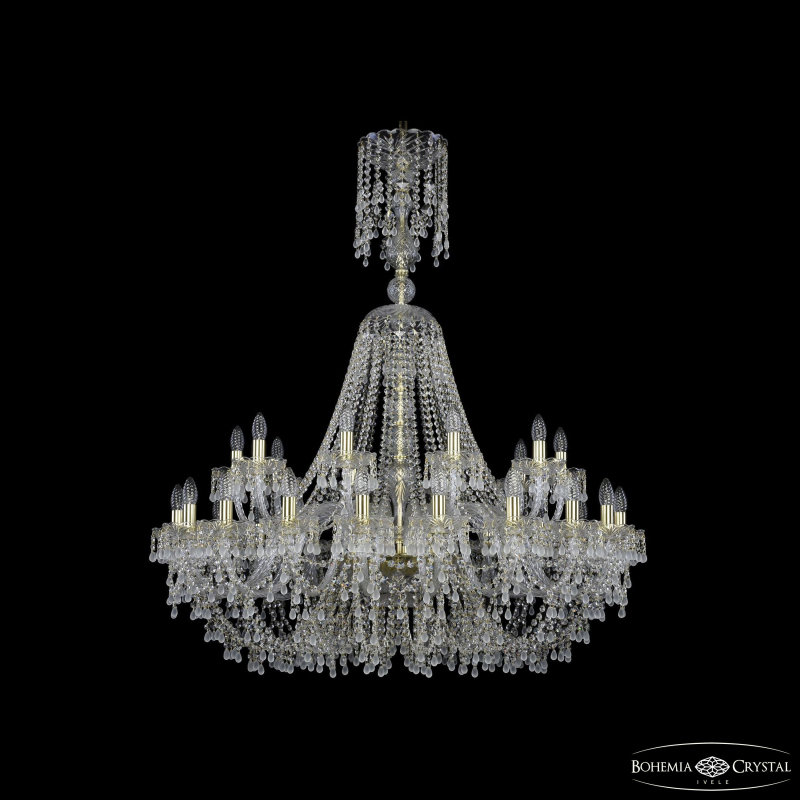 Подвесная люстра Bohemia Ivele Crystal 1410/20+10/400/XL-130 G V0300