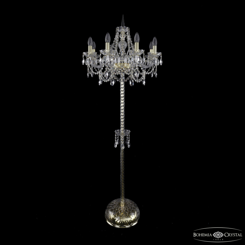 Торшер Bohemia Ivele Crystal 1411T2/8/195-165 G