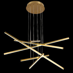 Подвесная люстра Natali Kovaltseva LED LAMPS 81103/6C BRASS