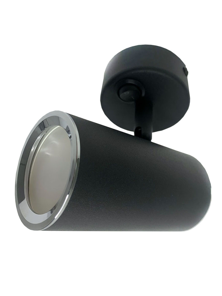 Накладной спот Elvan ST-12011-GU10-Bk